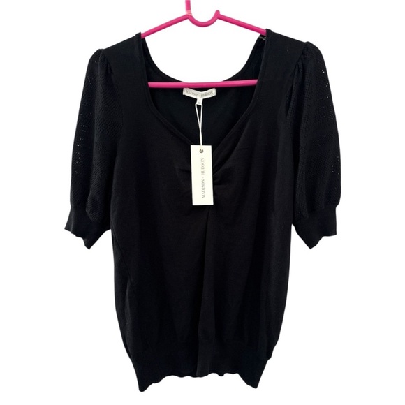 Madison+Hudson Tops - NWT Madison+Hudson Soft‎ Knit Black Sweater Top Women’s Size Medium